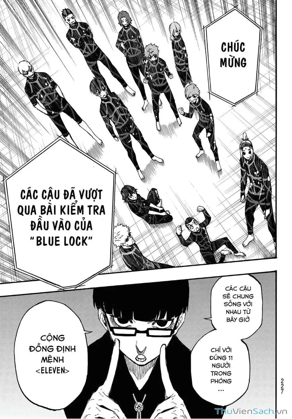Truyện Tranh Tiền Đạo Số 1 - Blue Lock trang 5