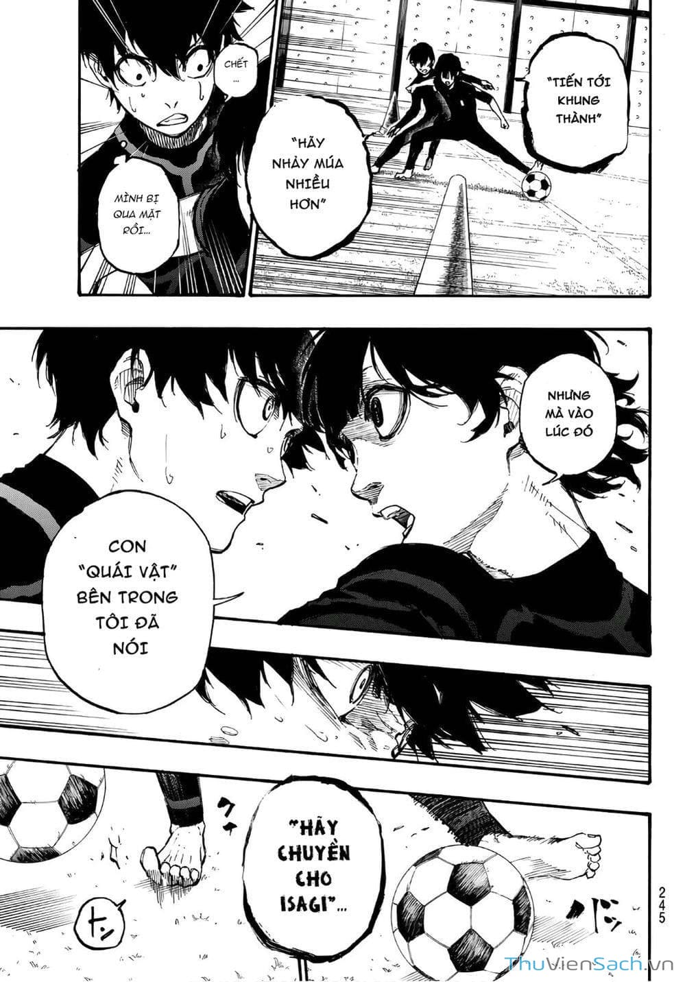 Truyện Tranh Tiền Đạo Số 1 - Blue Lock trang 6