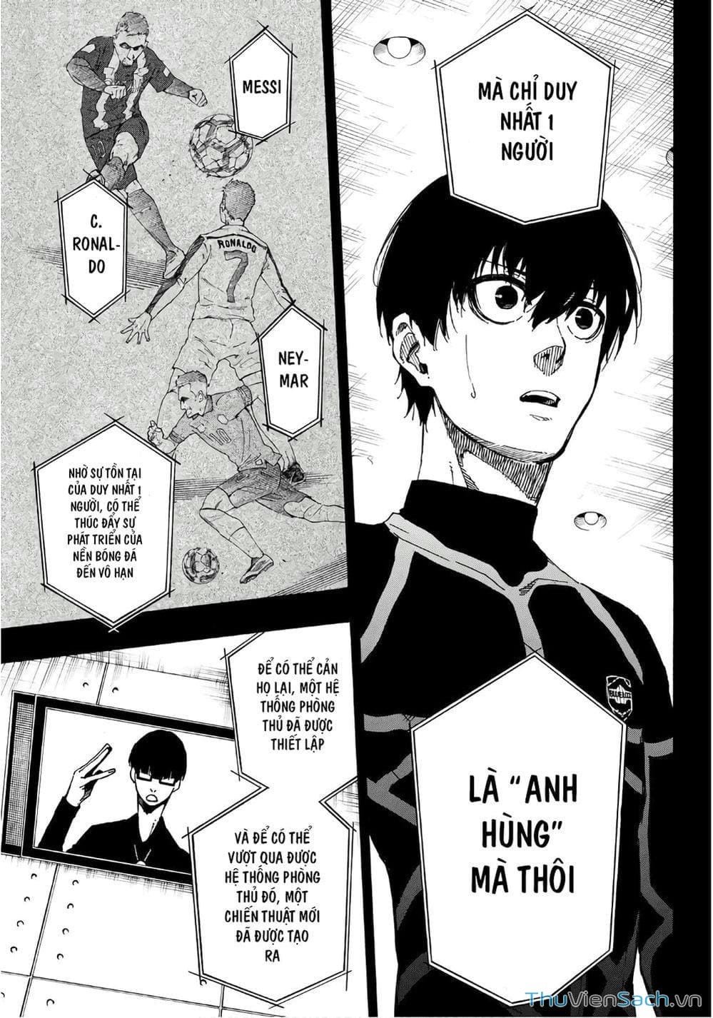 Truyện Tranh Tiền Đạo Số 1 - Blue Lock trang 6