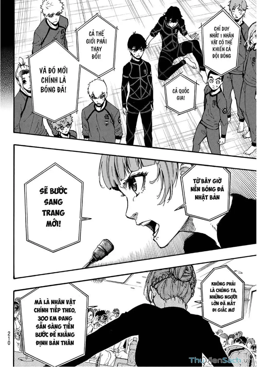 Truyện Tranh Tiền Đạo Số 1 - Blue Lock trang 5