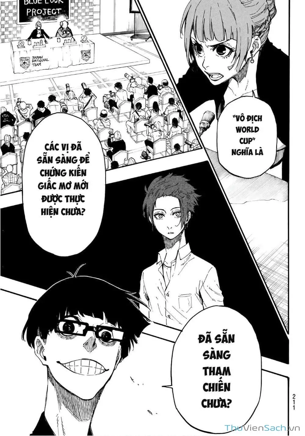Truyện Tranh Tiền Đạo Số 1 - Blue Lock trang 5
