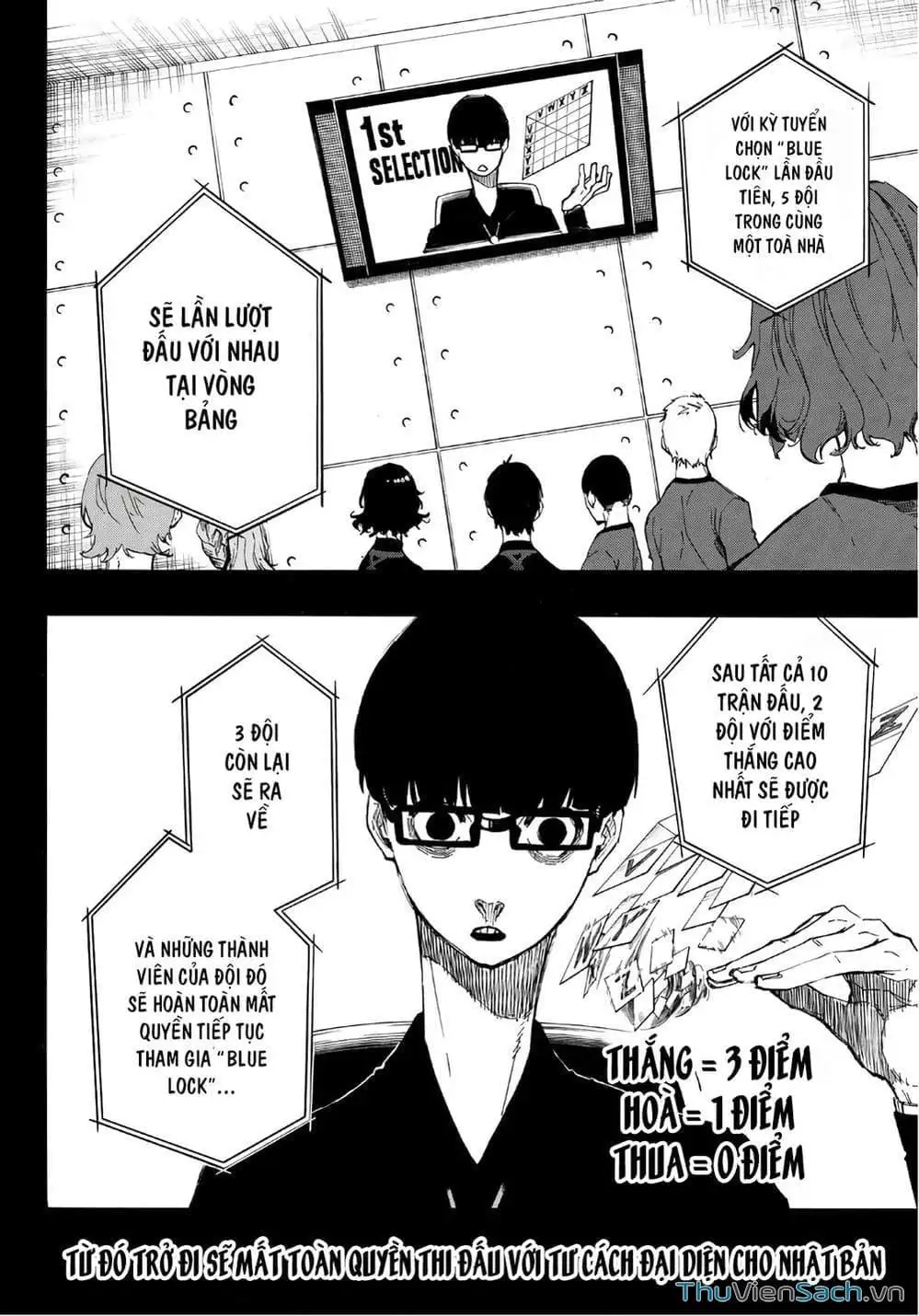 Truyện Tranh Tiền Đạo Số 1 - Blue Lock trang 5