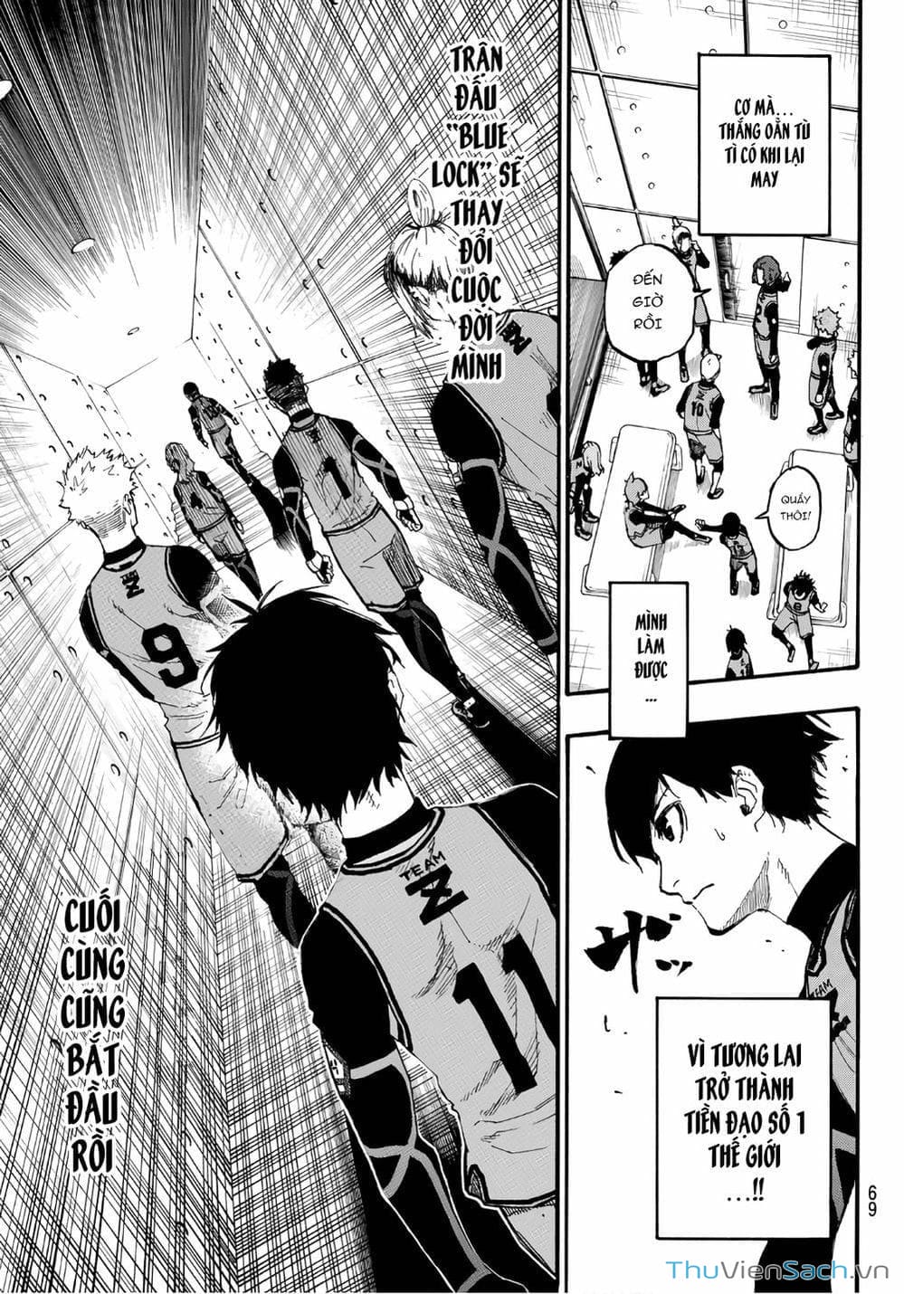 Truyện Tranh Tiền Đạo Số 1 - Blue Lock trang 6