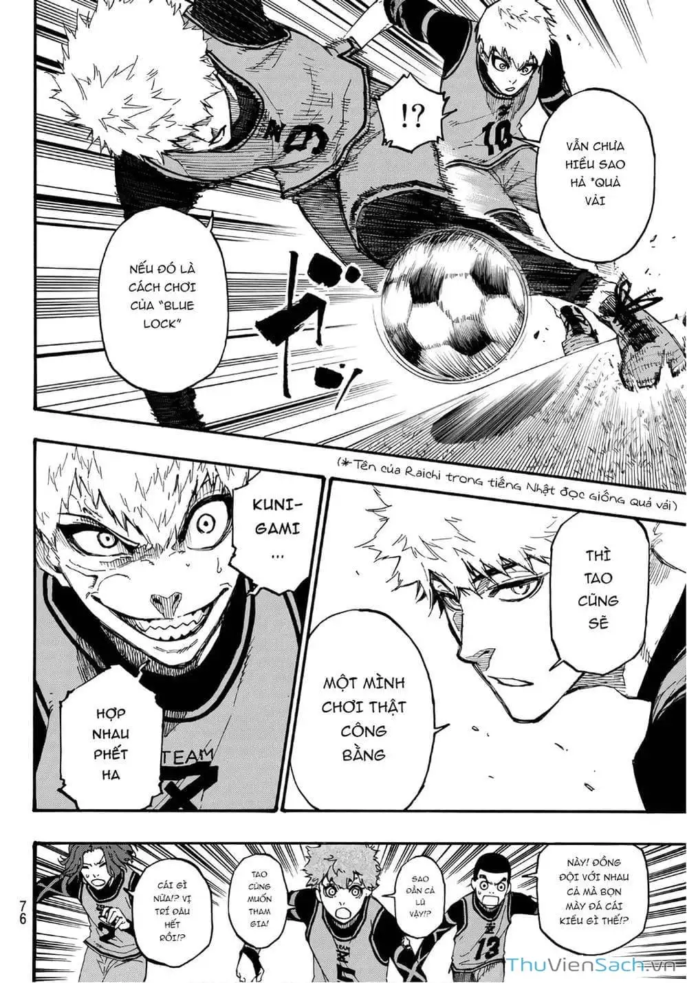 Truyện Tranh Tiền Đạo Số 1 - Blue Lock trang 5