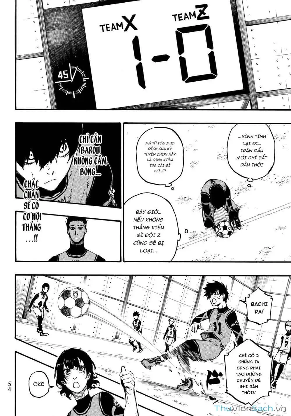 Truyện Tranh Tiền Đạo Số 1 - Blue Lock trang 5