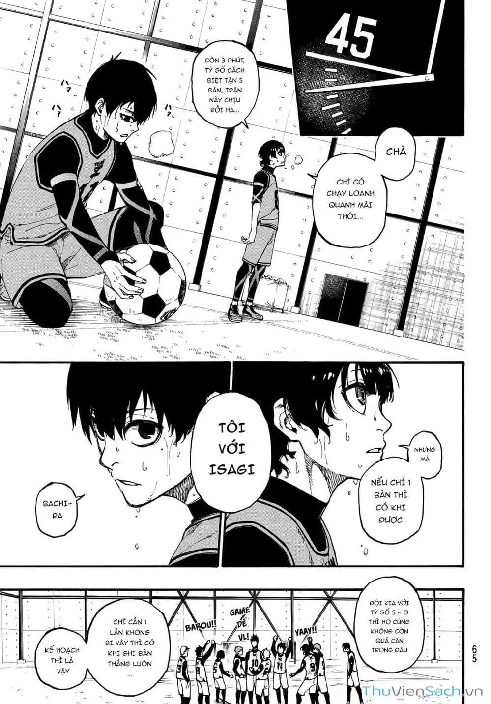 Truyện Tranh Tiền Đạo Số 1 - Blue Lock trang 5