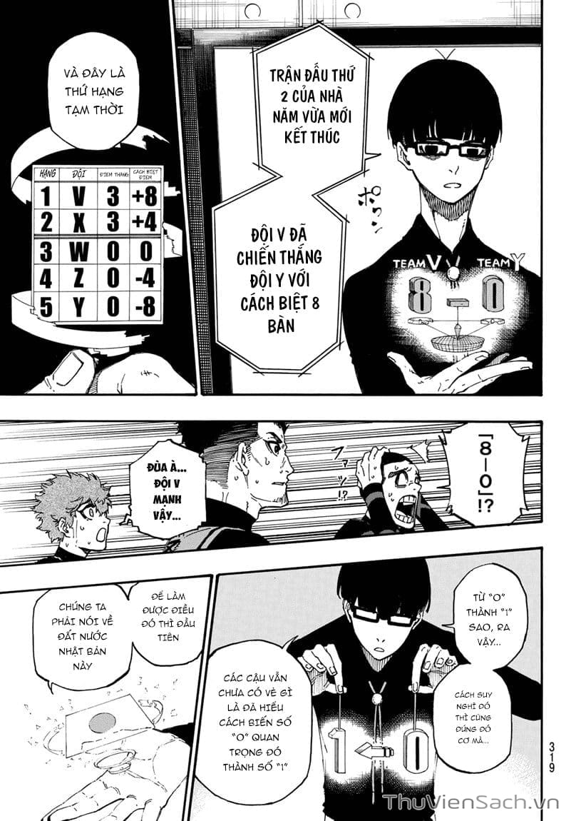 Truyện Tranh Tiền Đạo Số 1 - Blue Lock trang 6