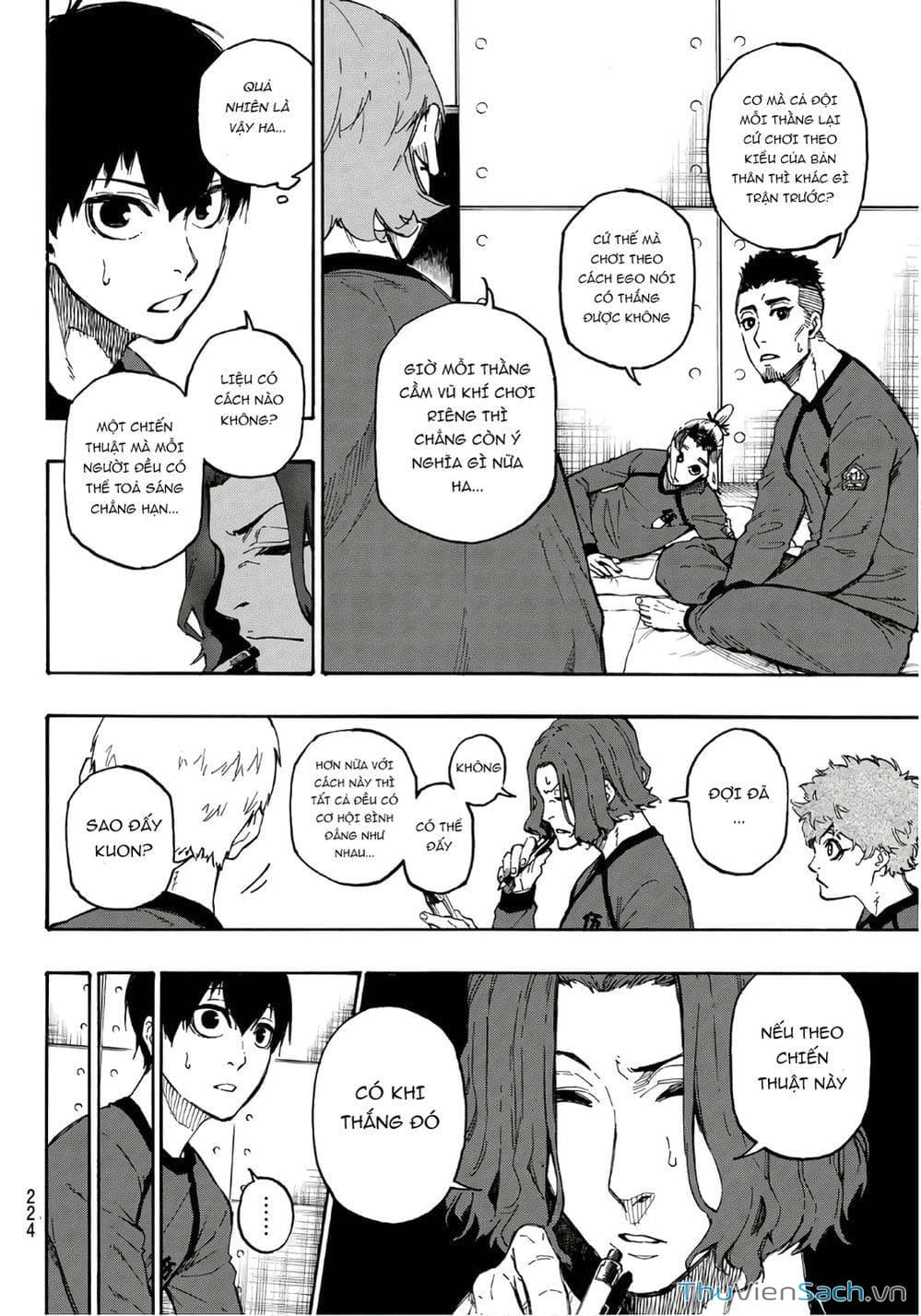 Truyện Tranh Tiền Đạo Số 1 - Blue Lock trang 6