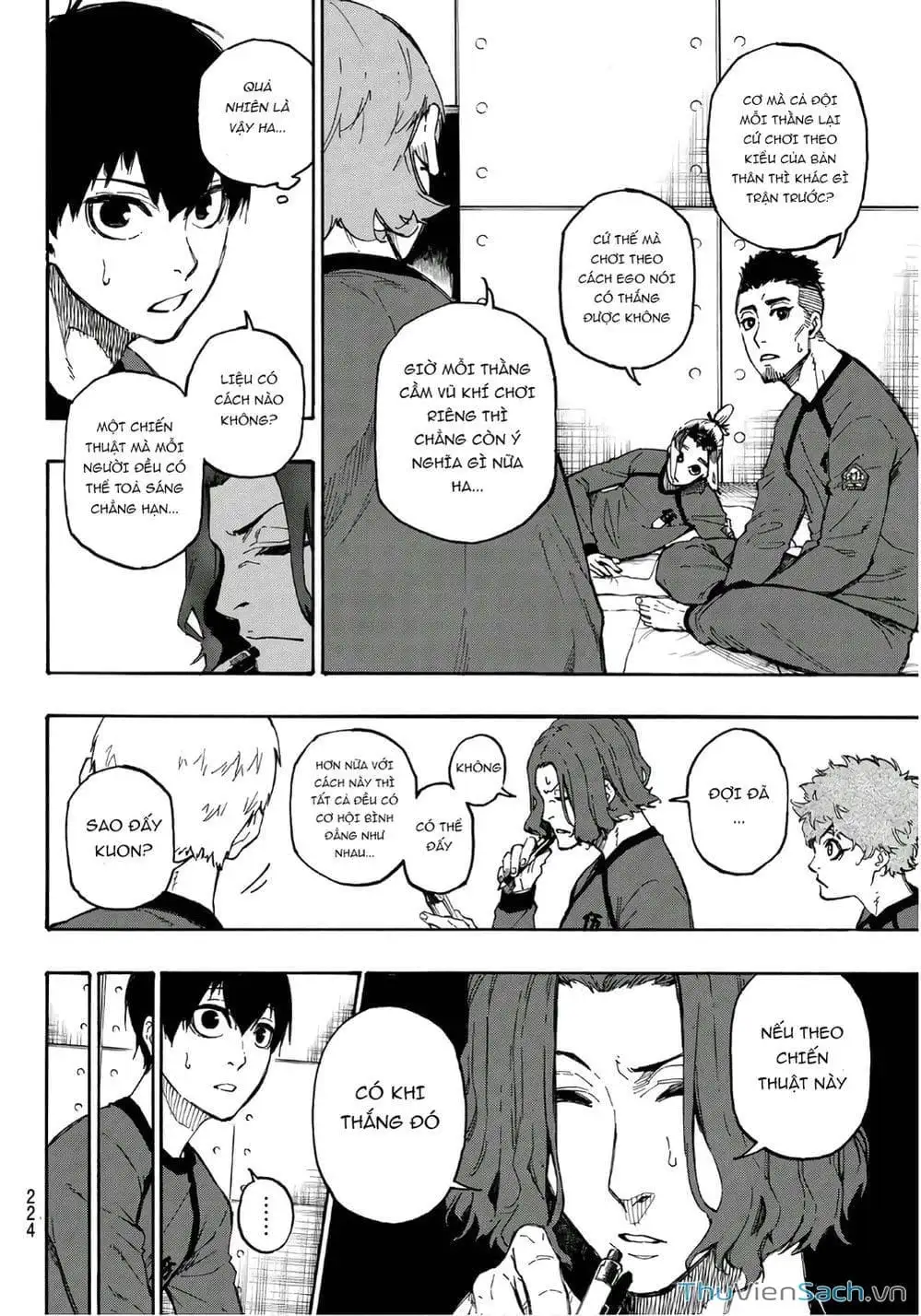 Truyện Tranh Tiền Đạo Số 1 - Blue Lock trang 5