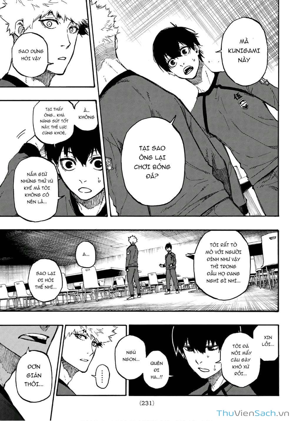 Truyện Tranh Tiền Đạo Số 1 - Blue Lock trang 6