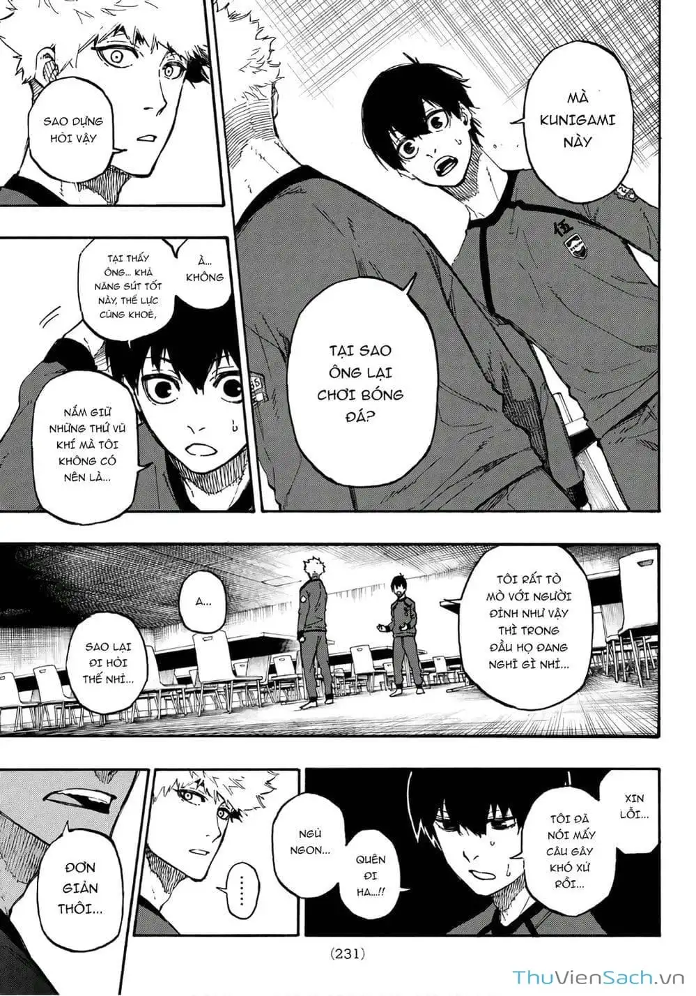 Truyện Tranh Tiền Đạo Số 1 - Blue Lock trang 5