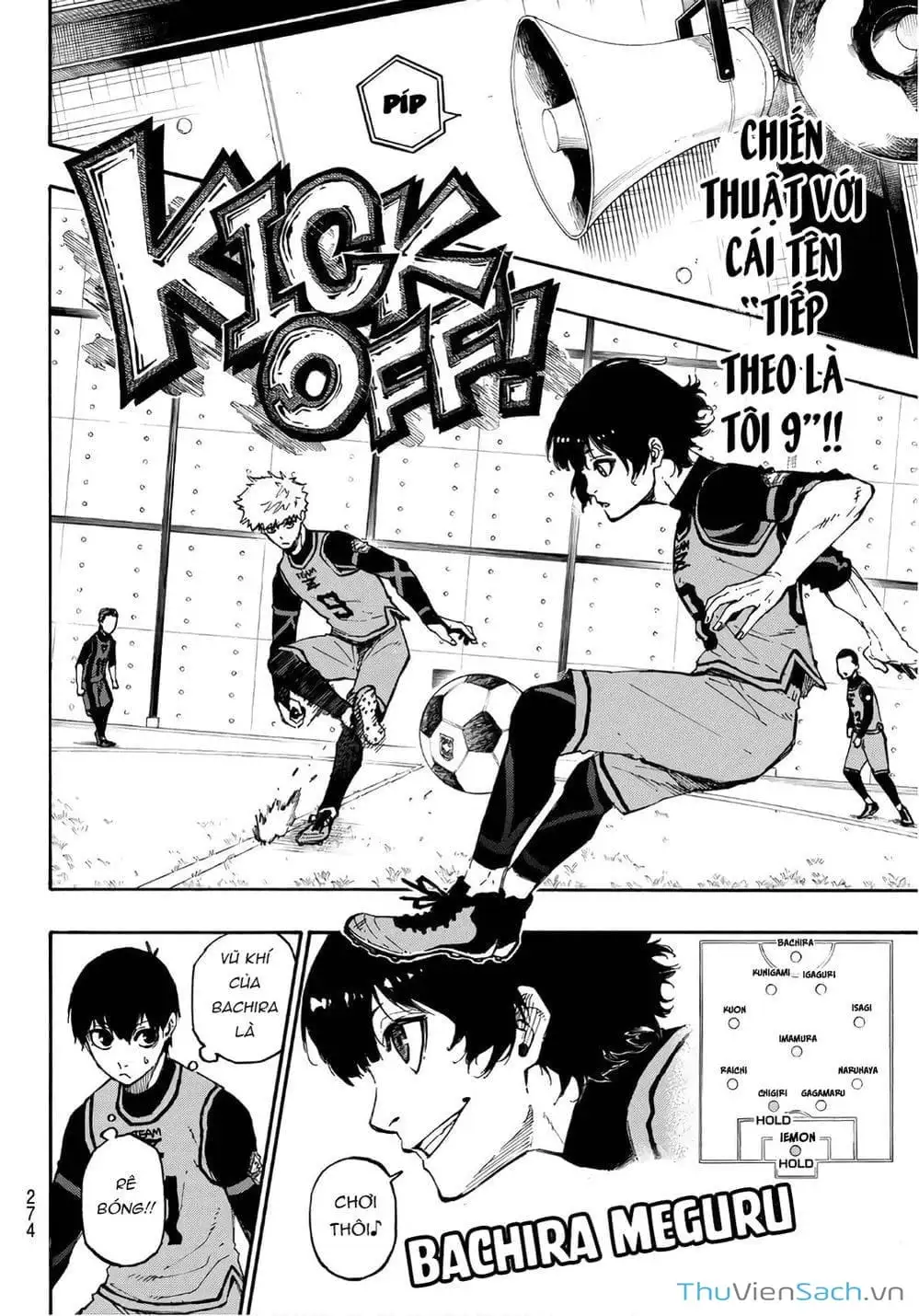 Truyện Tranh Tiền Đạo Số 1 - Blue Lock trang 5