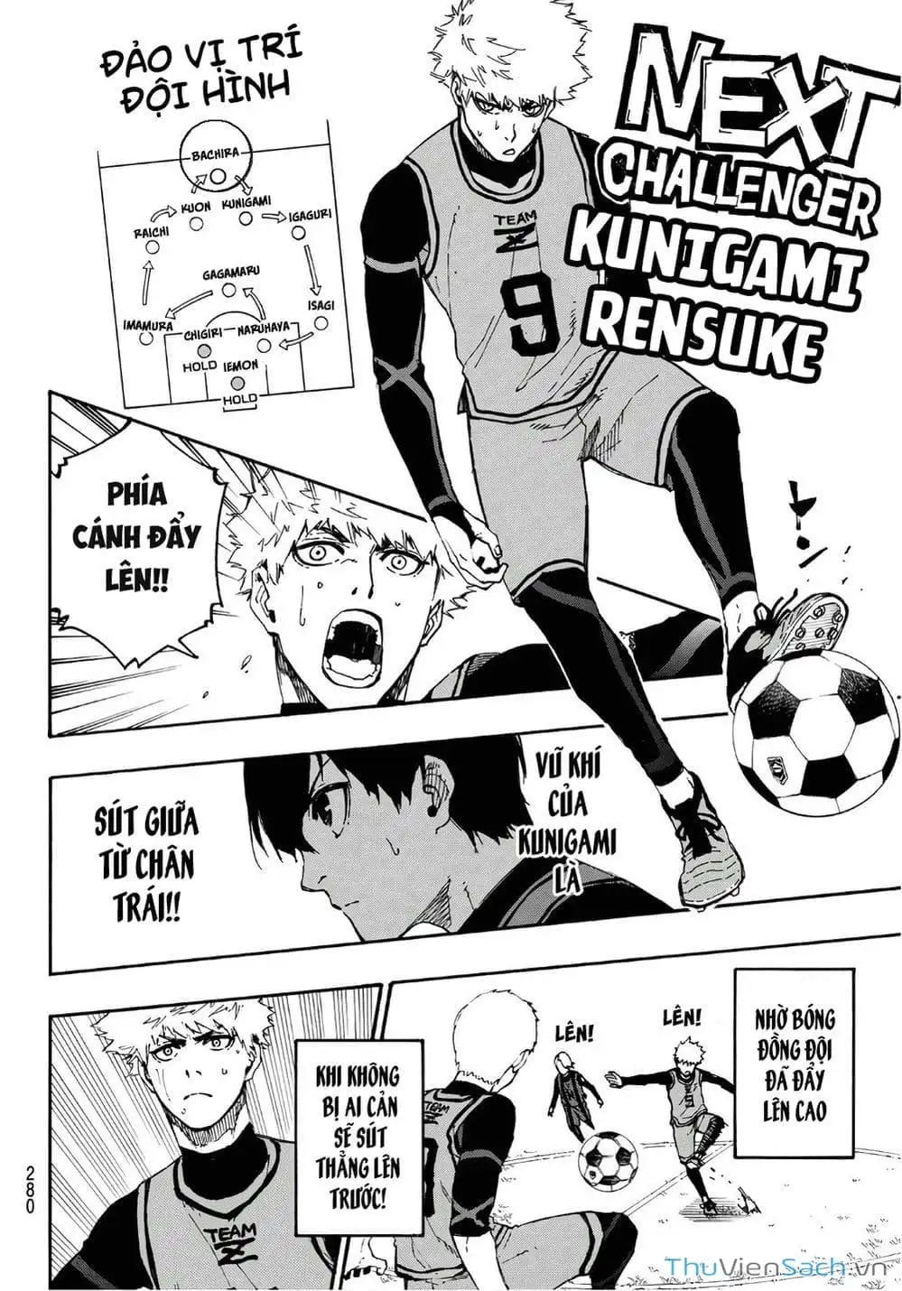 Truyện Tranh Tiền Đạo Số 1 - Blue Lock trang 5