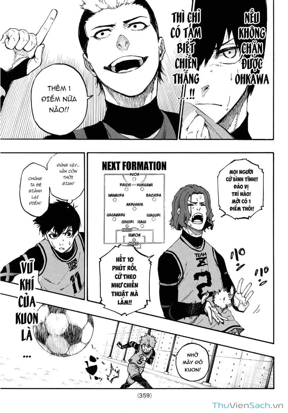 Truyện Tranh Tiền Đạo Số 1 - Blue Lock trang 5