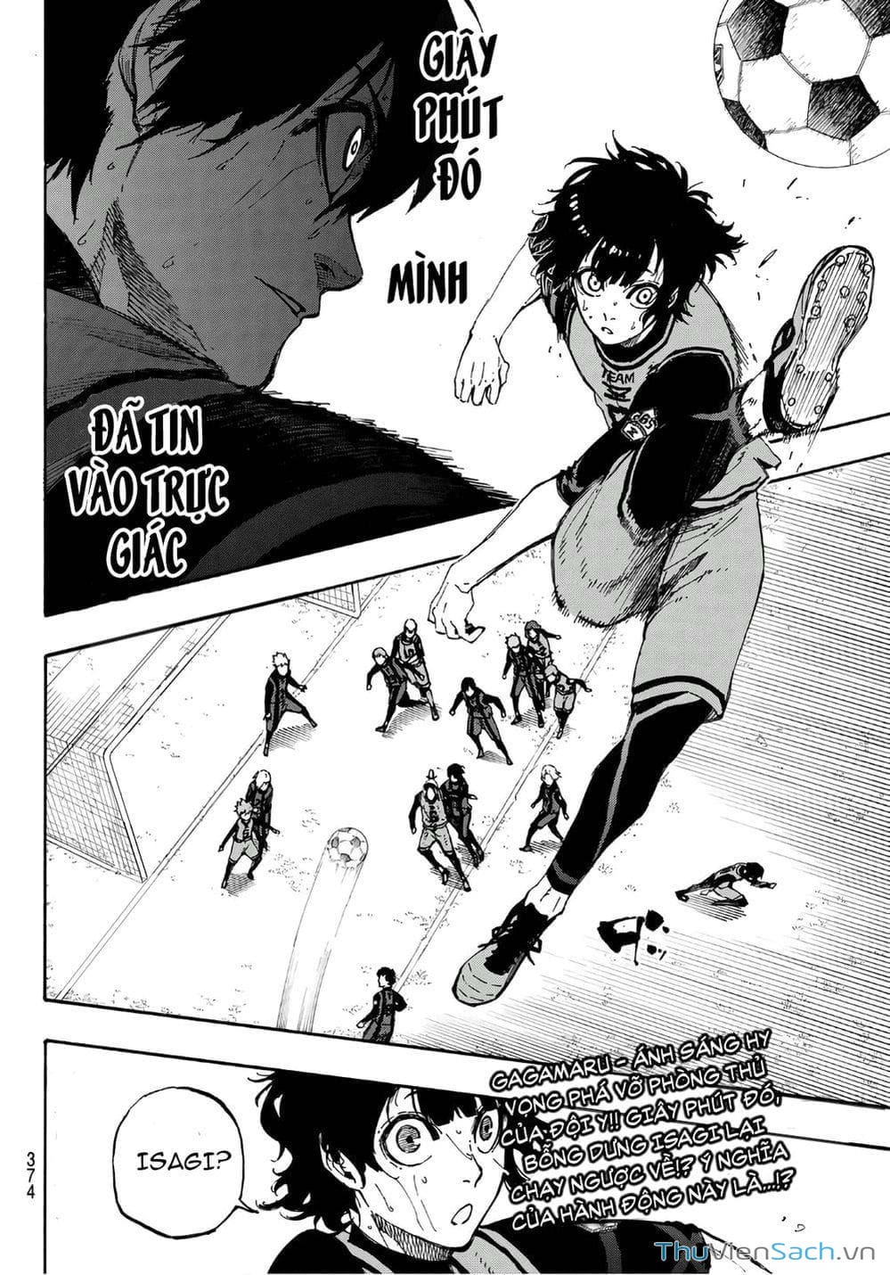 Truyện Tranh Tiền Đạo Số 1 - Blue Lock trang 6