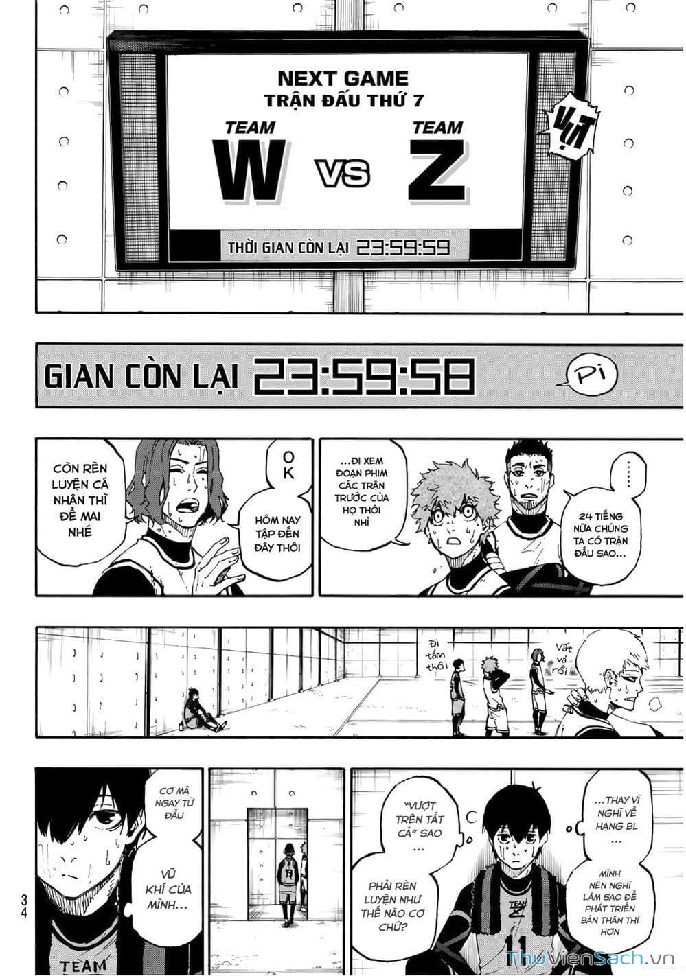 Truyện Tranh Tiền Đạo Số 1 - Blue Lock trang 6