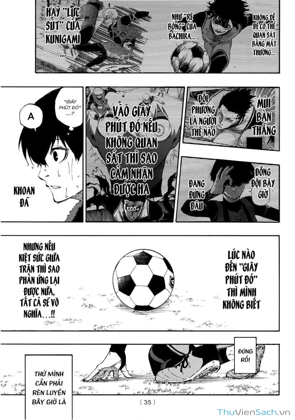 Truyện Tranh Tiền Đạo Số 1 - Blue Lock trang 6