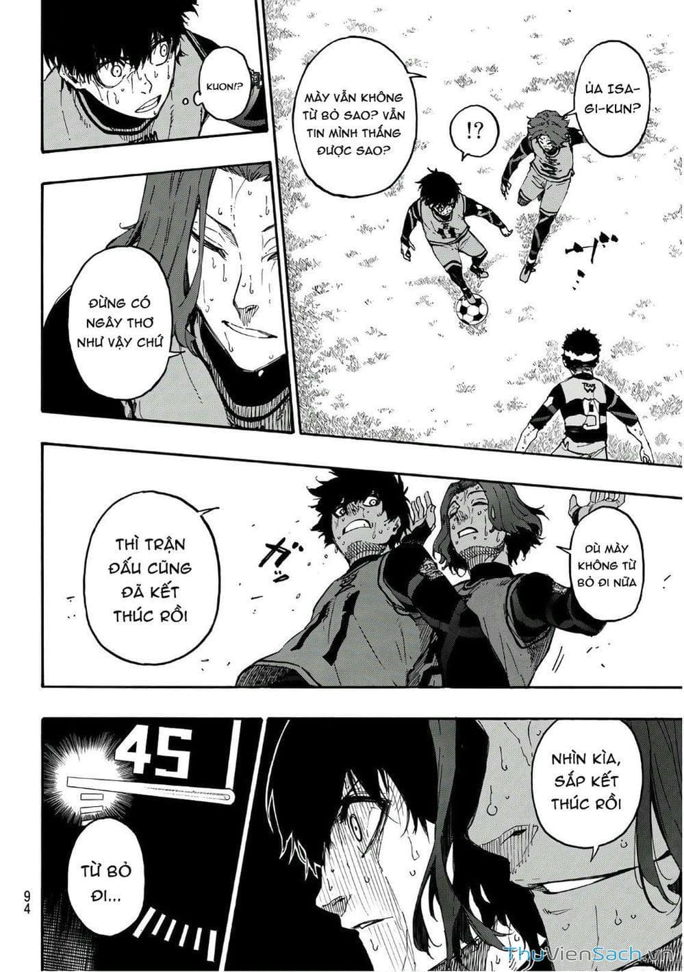 Truyện Tranh Tiền Đạo Số 1 - Blue Lock trang 6