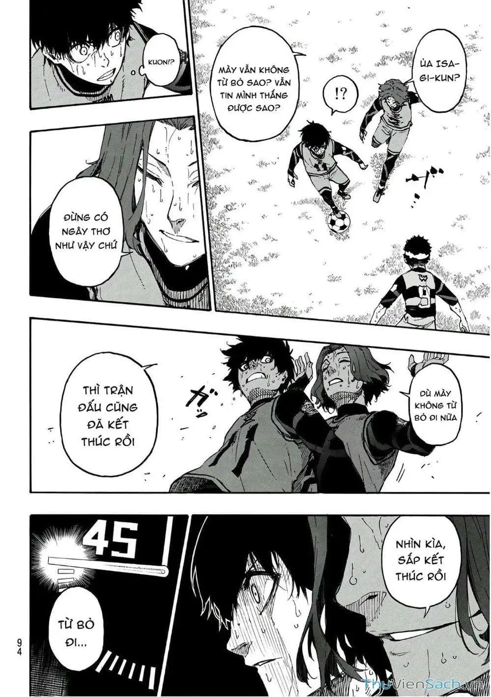 Truyện Tranh Tiền Đạo Số 1 - Blue Lock trang 5