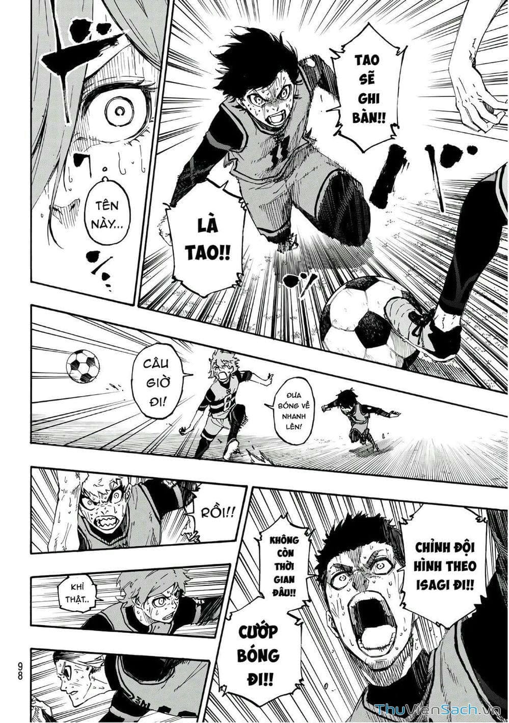 Truyện Tranh Tiền Đạo Số 1 - Blue Lock trang 6