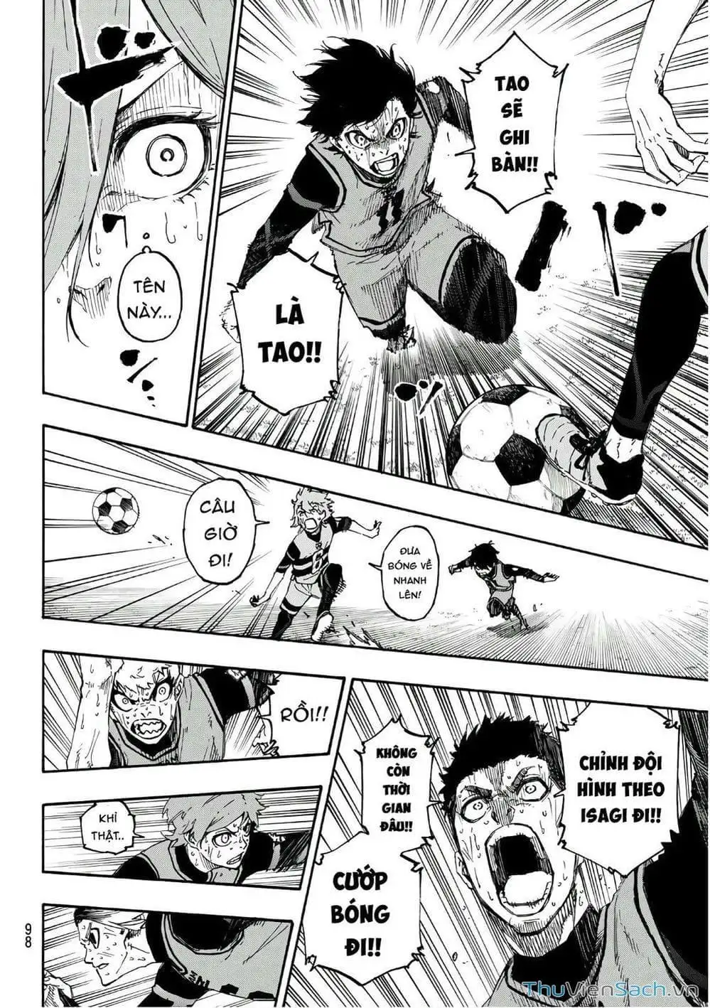 Truyện Tranh Tiền Đạo Số 1 - Blue Lock trang 5