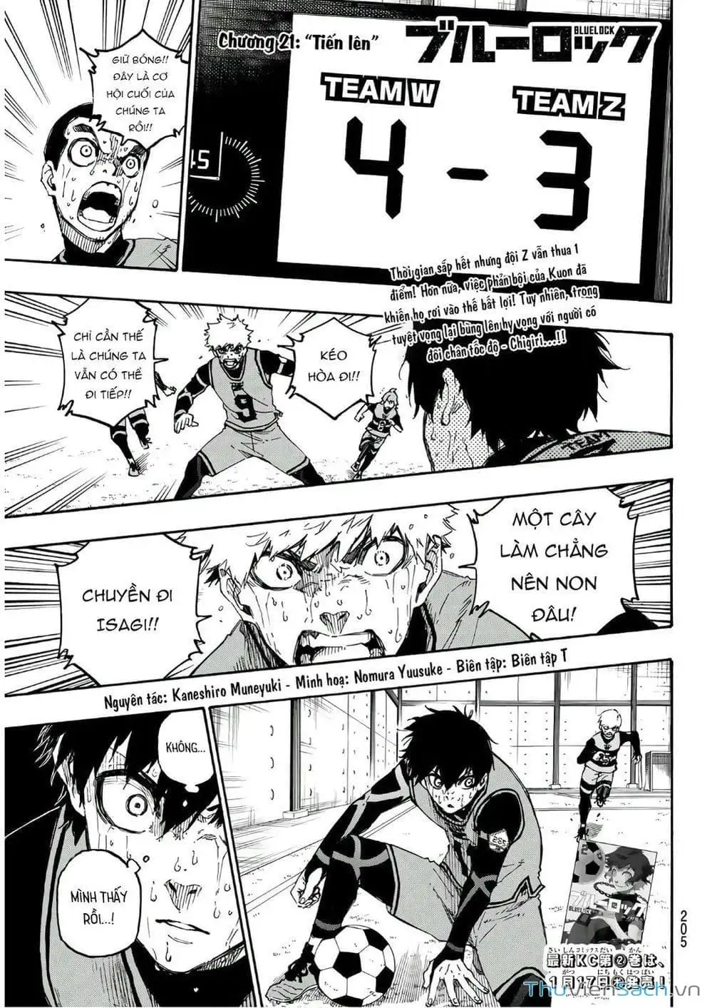 Truyện Tranh Tiền Đạo Số 1 - Blue Lock trang 5
