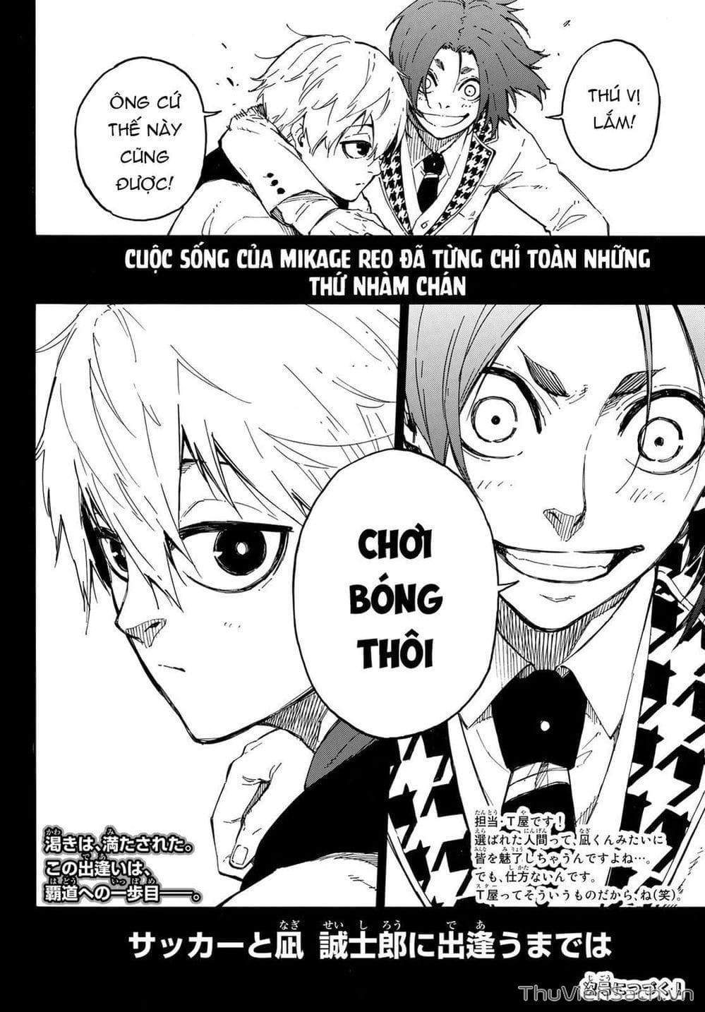 Truyện Tranh Tiền Đạo Số 1 - Blue Lock trang 6
