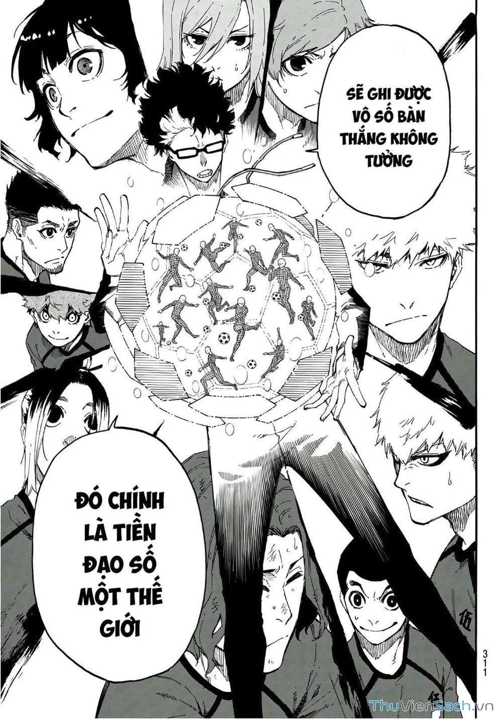 Truyện Tranh Tiền Đạo Số 1 - Blue Lock trang 6