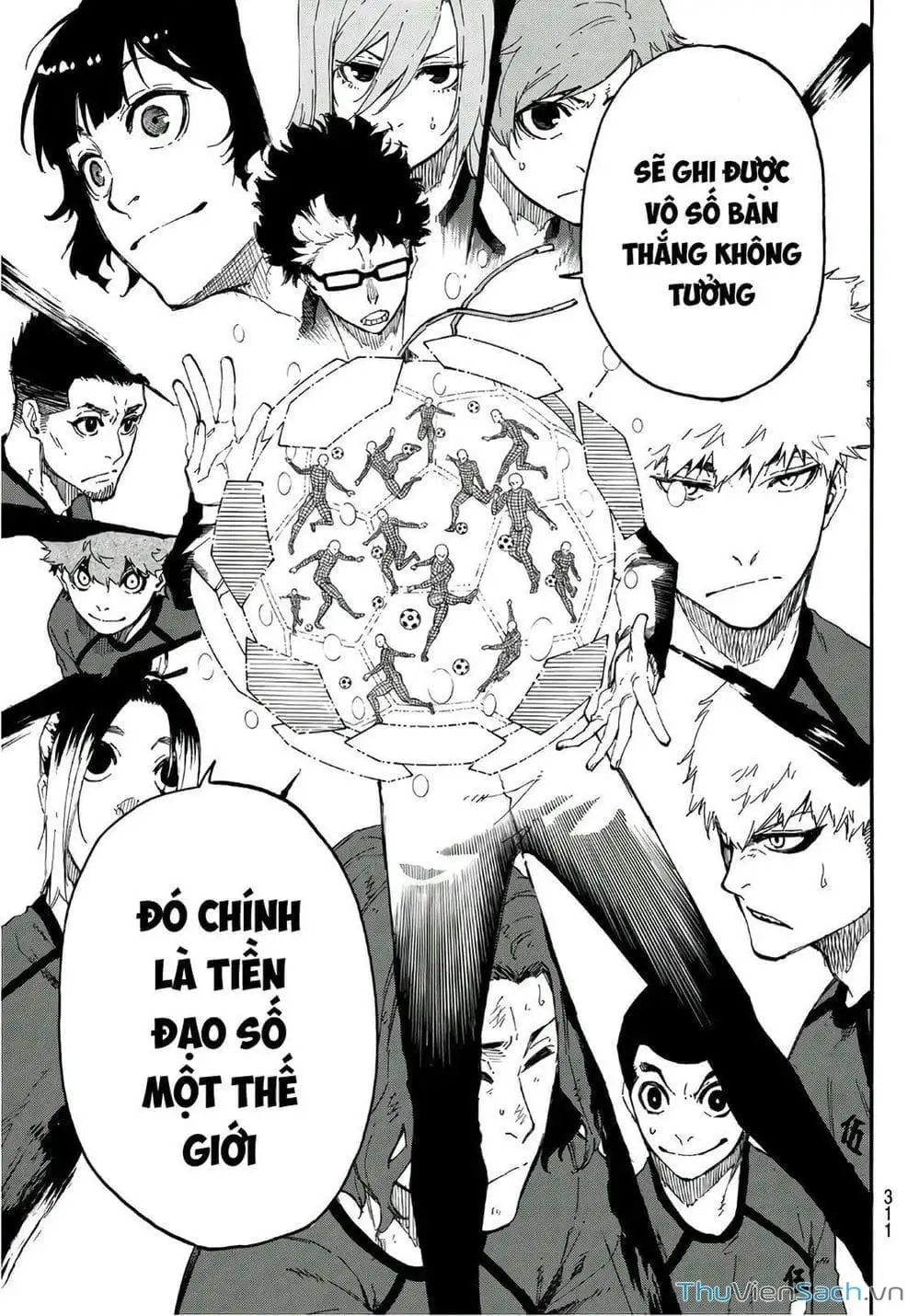 Truyện Tranh Tiền Đạo Số 1 - Blue Lock trang 5