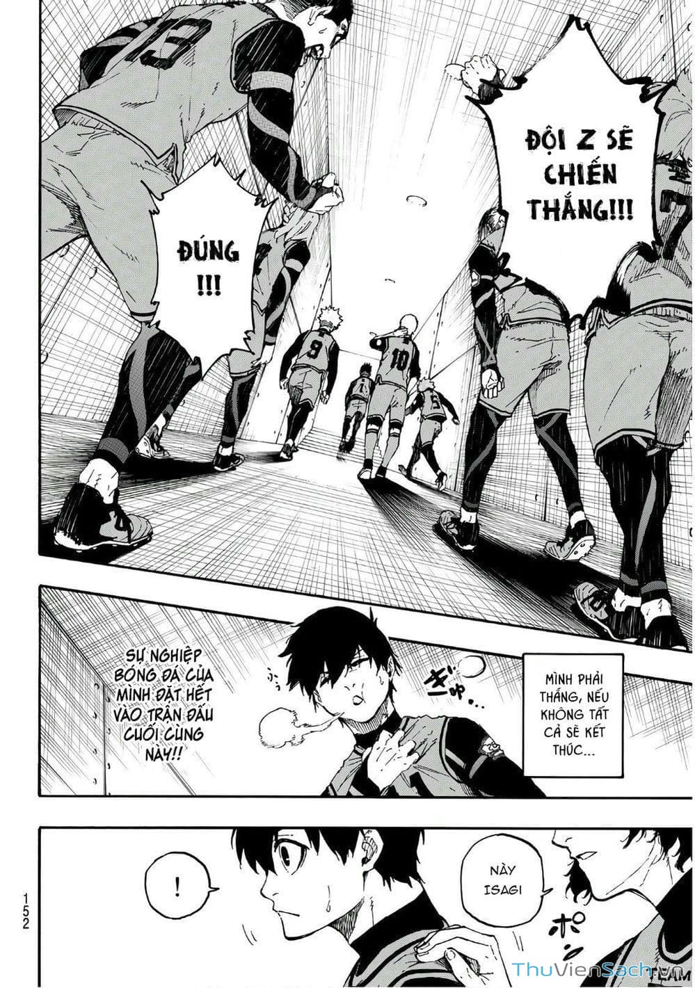 Truyện Tranh Tiền Đạo Số 1 - Blue Lock trang 6