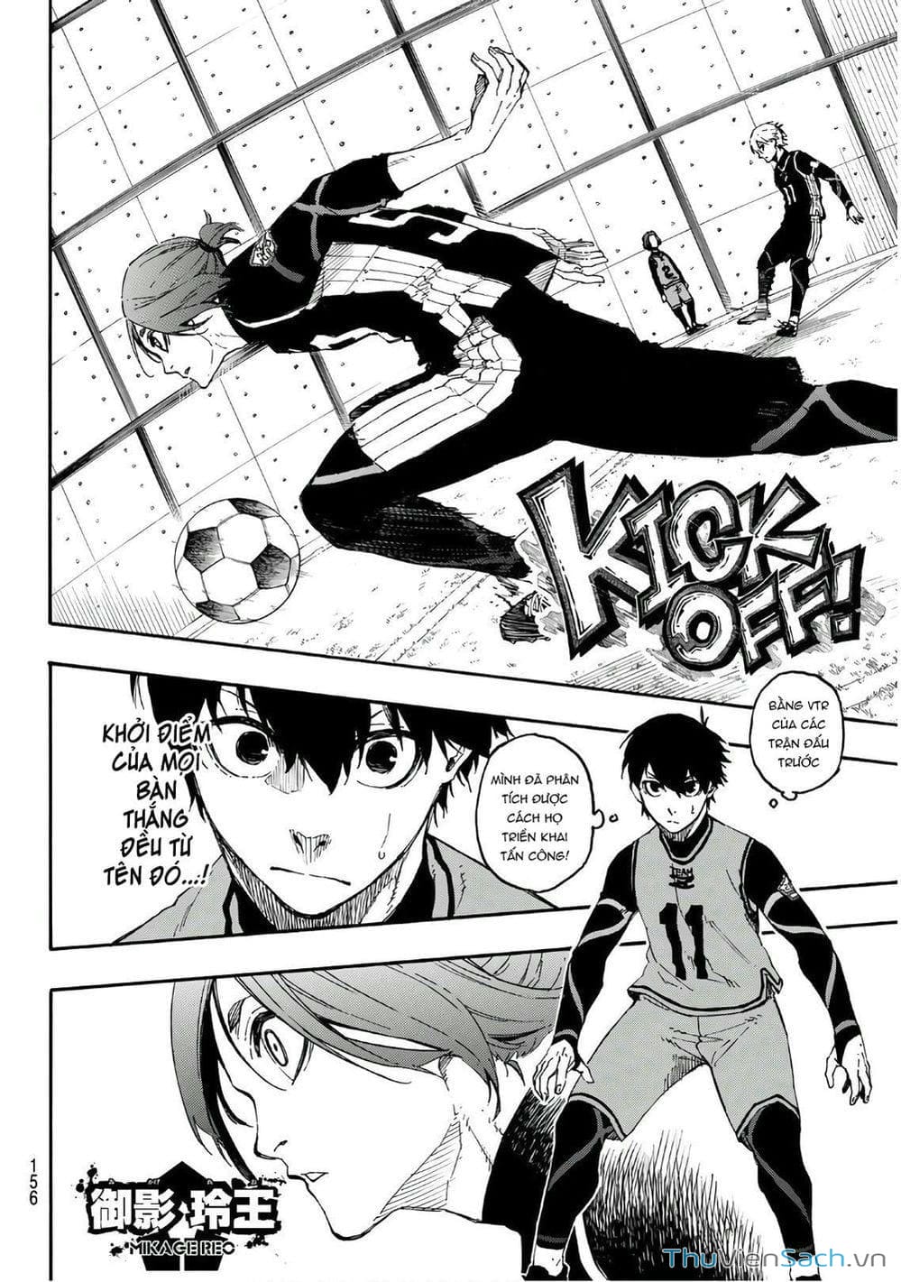 Truyện Tranh Tiền Đạo Số 1 - Blue Lock trang 6