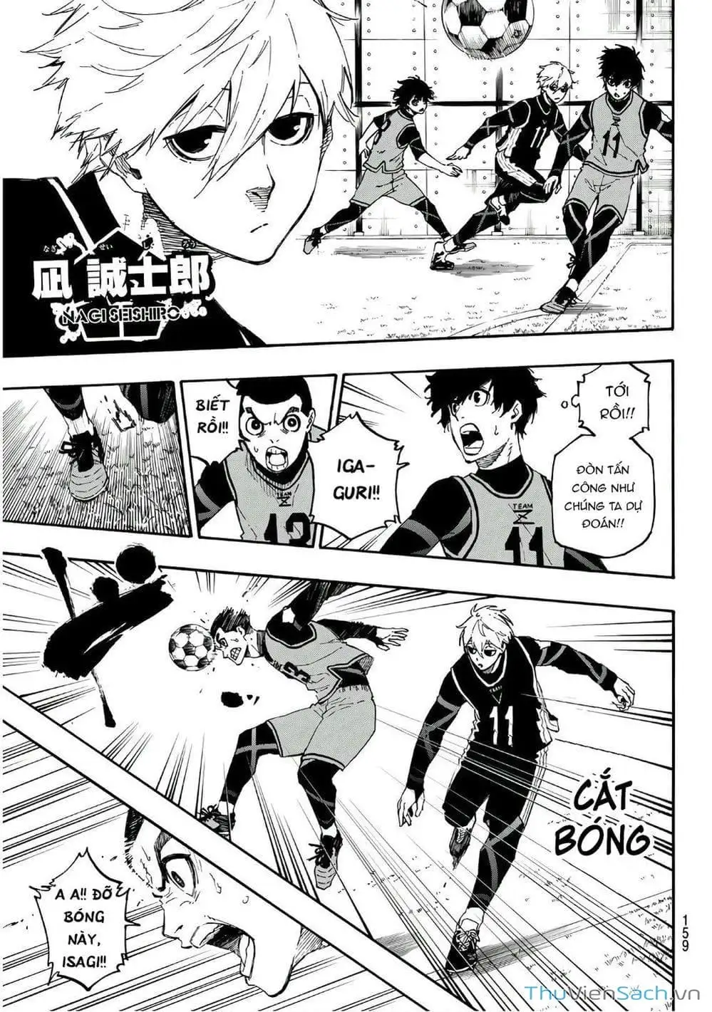Truyện Tranh Tiền Đạo Số 1 - Blue Lock trang 5
