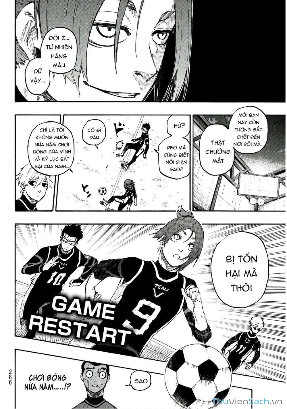 Truyện Tranh Tiền Đạo Số 1 - Blue Lock trang 6