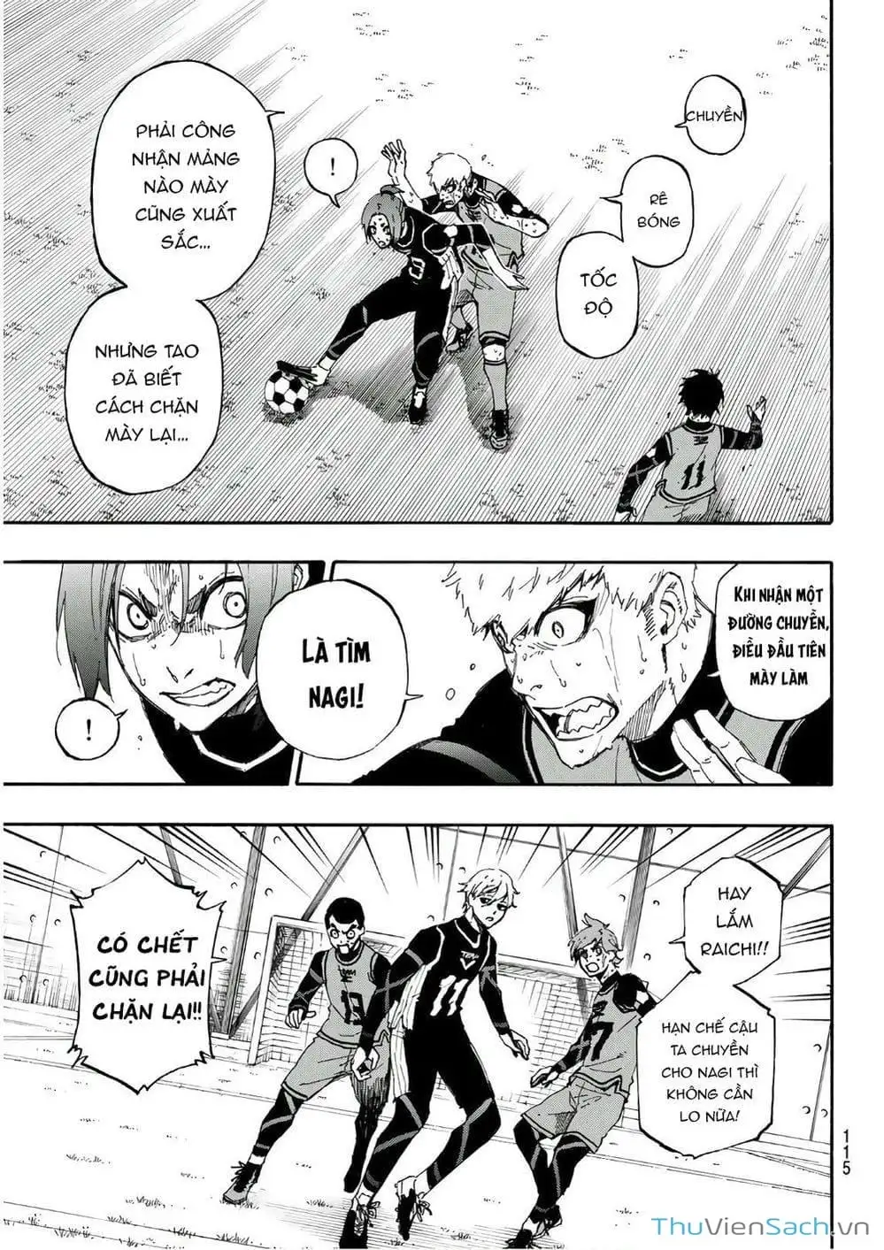 Truyện Tranh Tiền Đạo Số 1 - Blue Lock trang 5