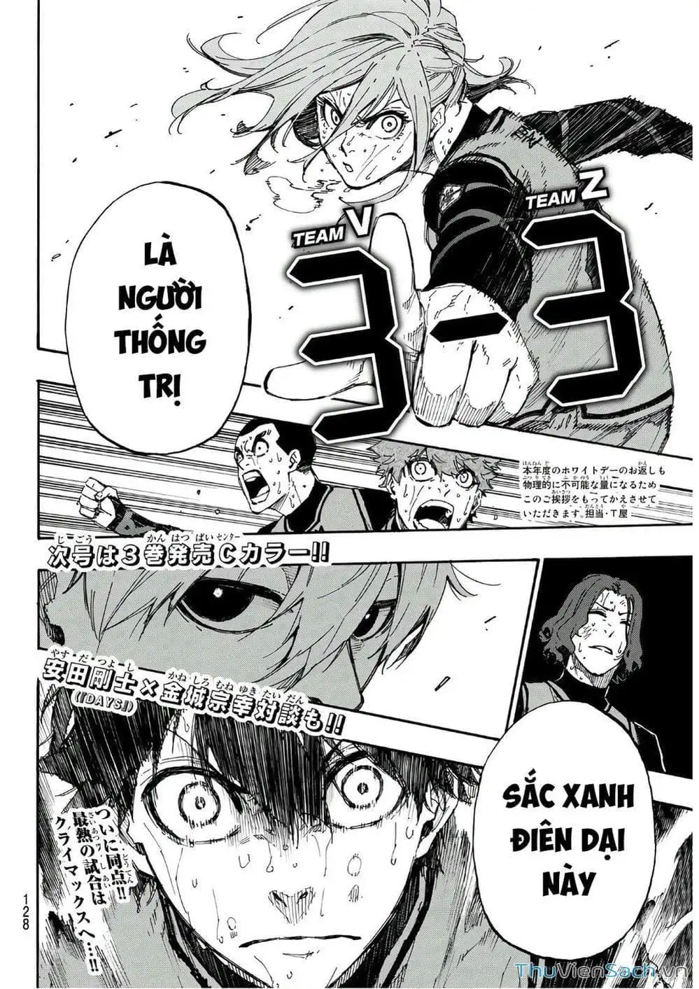 Truyện Tranh Tiền Đạo Số 1 - Blue Lock trang 5