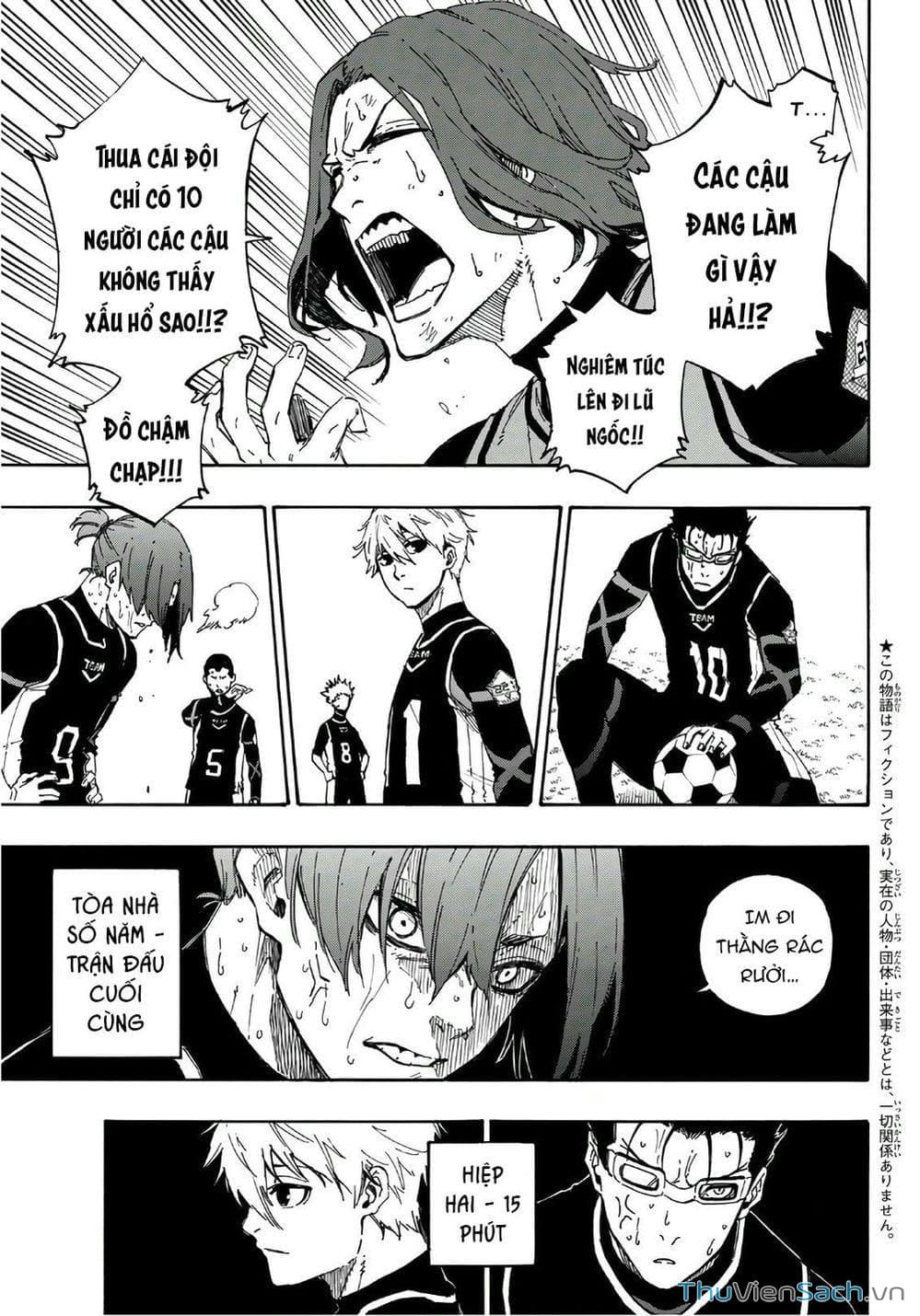 Truyện Tranh Tiền Đạo Số 1 - Blue Lock trang 6