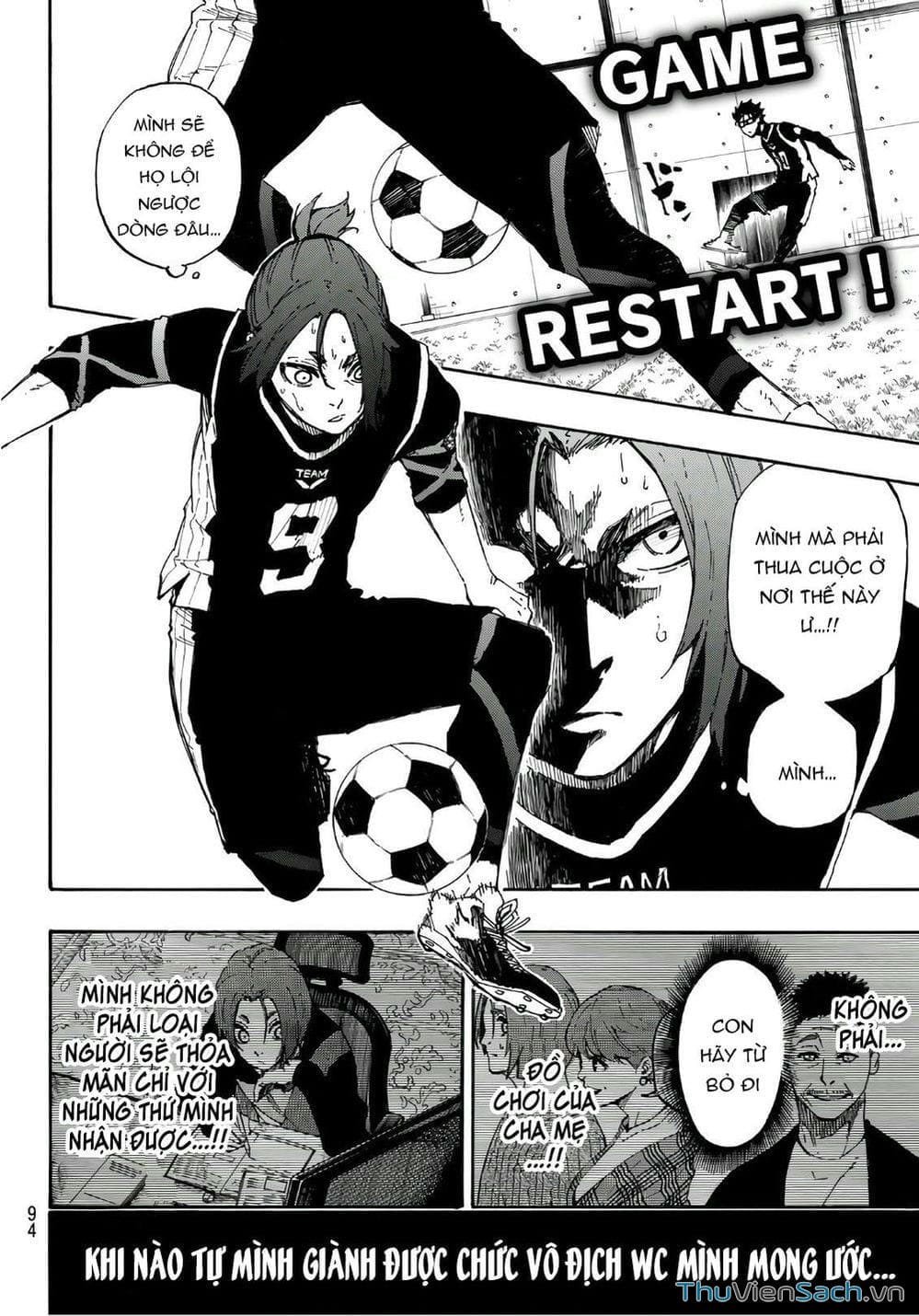 Truyện Tranh Tiền Đạo Số 1 - Blue Lock trang 6