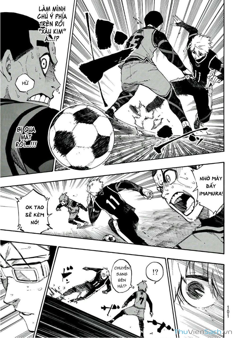 Truyện Tranh Tiền Đạo Số 1 - Blue Lock trang 6