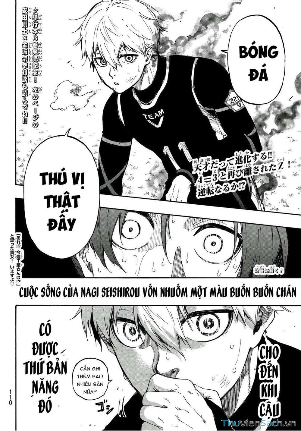 Truyện Tranh Tiền Đạo Số 1 - Blue Lock trang 6