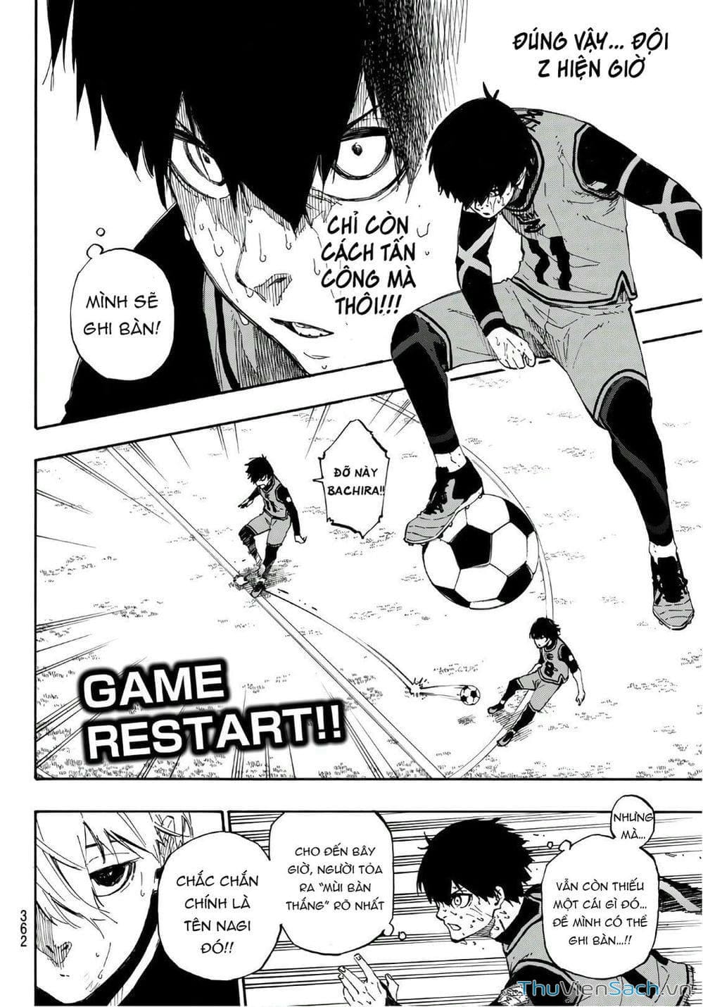 Truyện Tranh Tiền Đạo Số 1 - Blue Lock trang 6