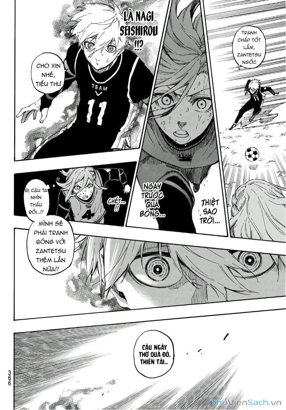 Truyện Tranh Tiền Đạo Số 1 - Blue Lock trang 6