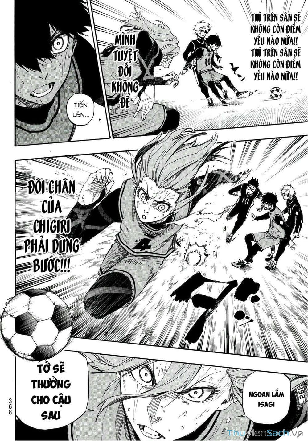 Truyện Tranh Tiền Đạo Số 1 - Blue Lock trang 6