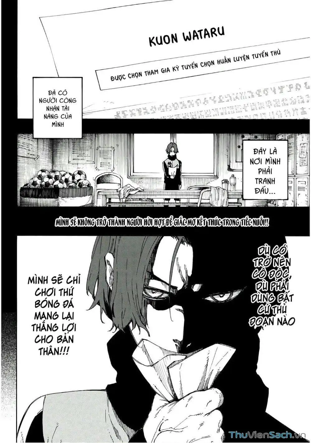 Truyện Tranh Tiền Đạo Số 1 - Blue Lock trang 5