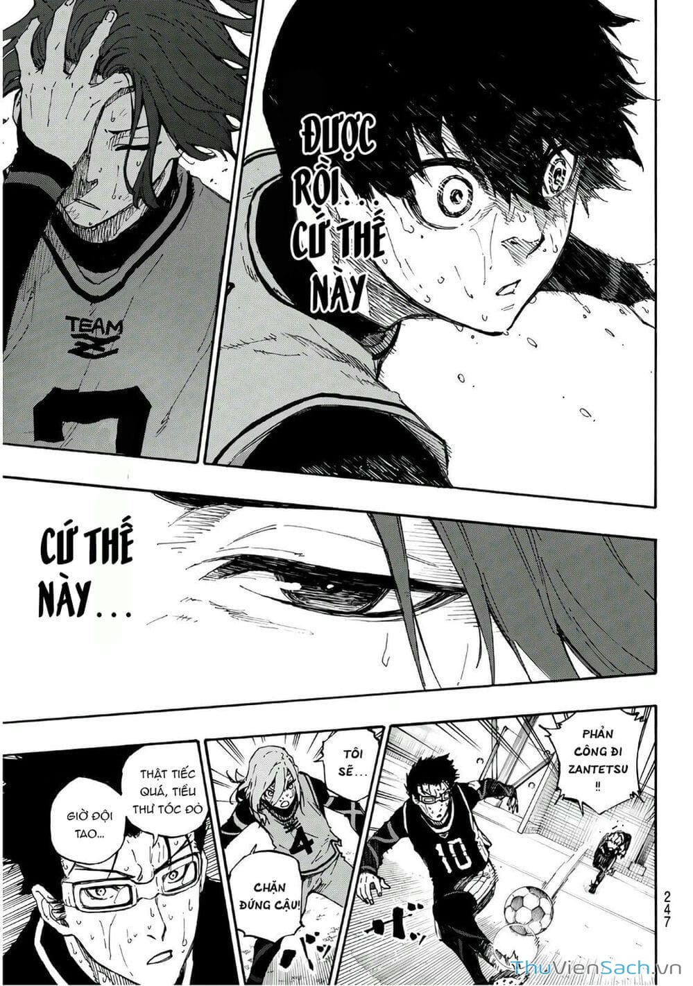 Truyện Tranh Tiền Đạo Số 1 - Blue Lock trang 6