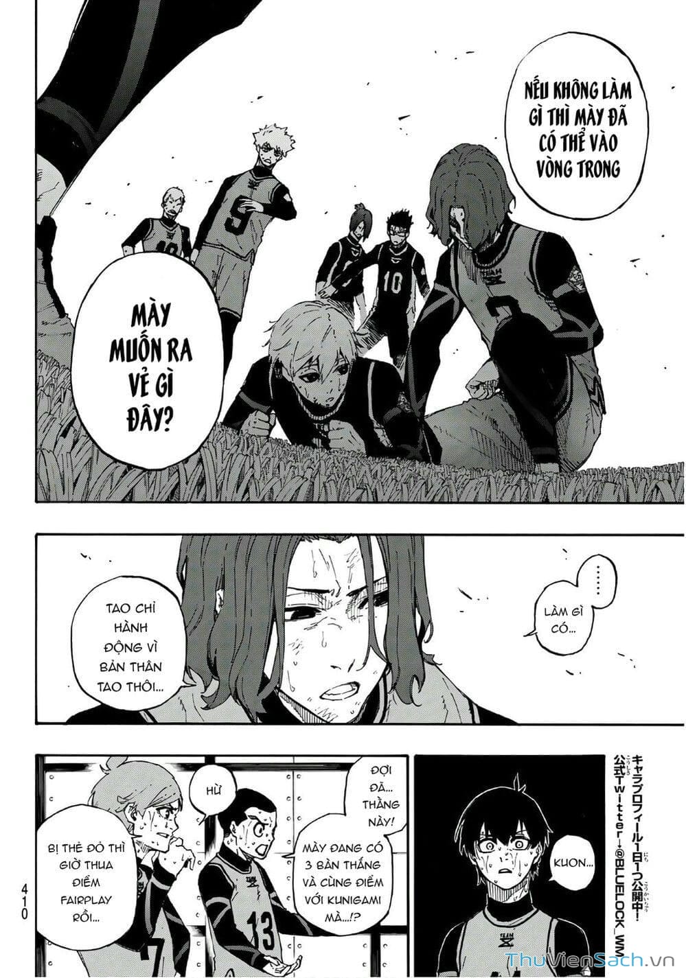 Truyện Tranh Tiền Đạo Số 1 - Blue Lock trang 6