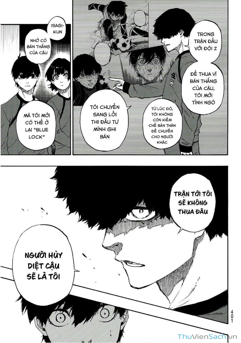 Truyện Tranh Tiền Đạo Số 1 - Blue Lock trang 6