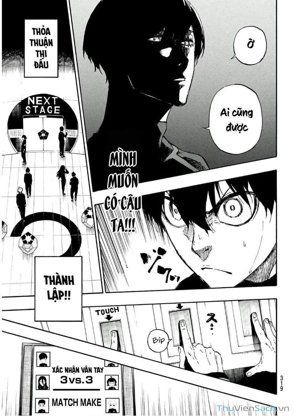 Truyện Tranh Tiền Đạo Số 1 - Blue Lock trang 6