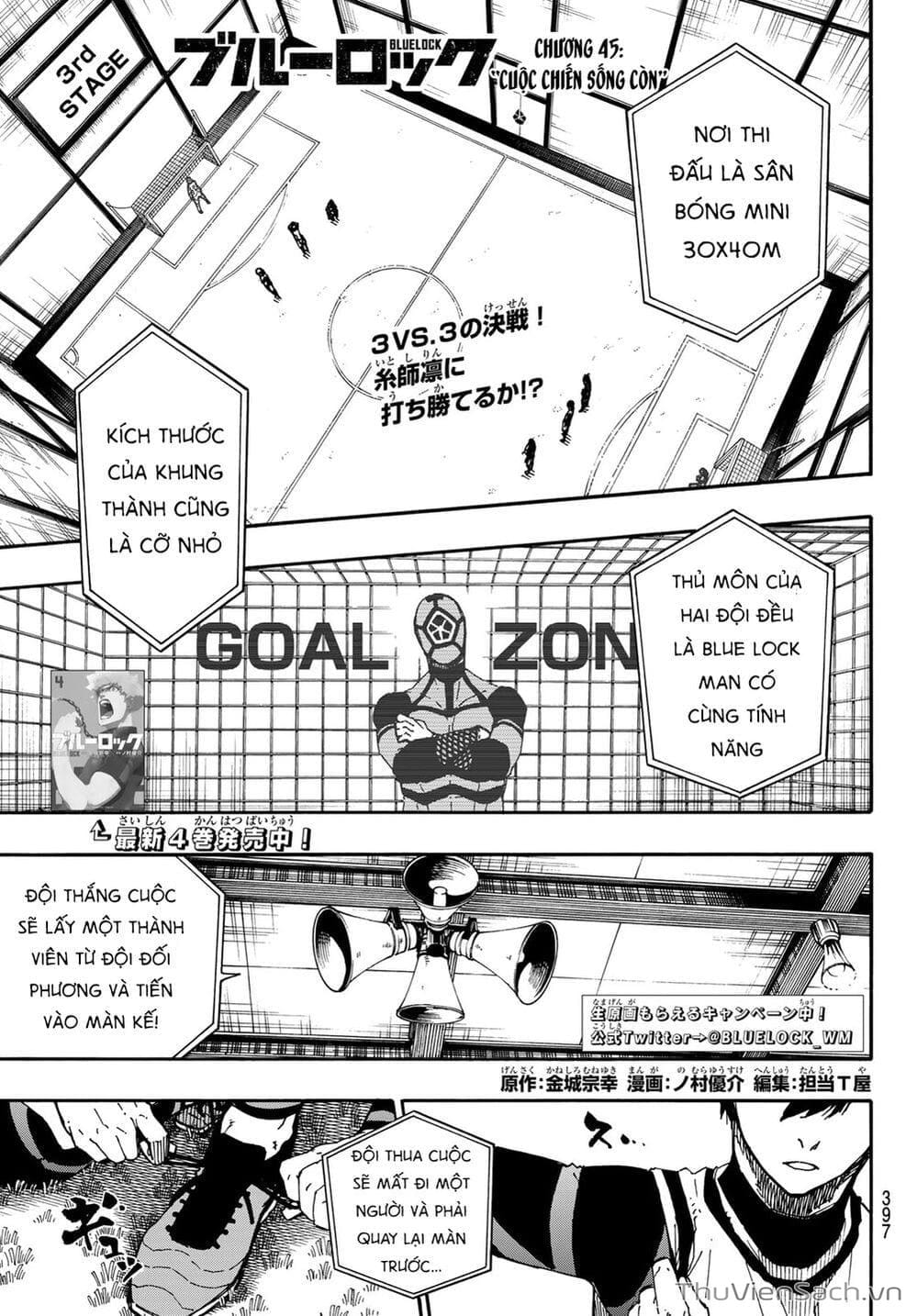 Truyện Tranh Tiền Đạo Số 1 - Blue Lock trang 6