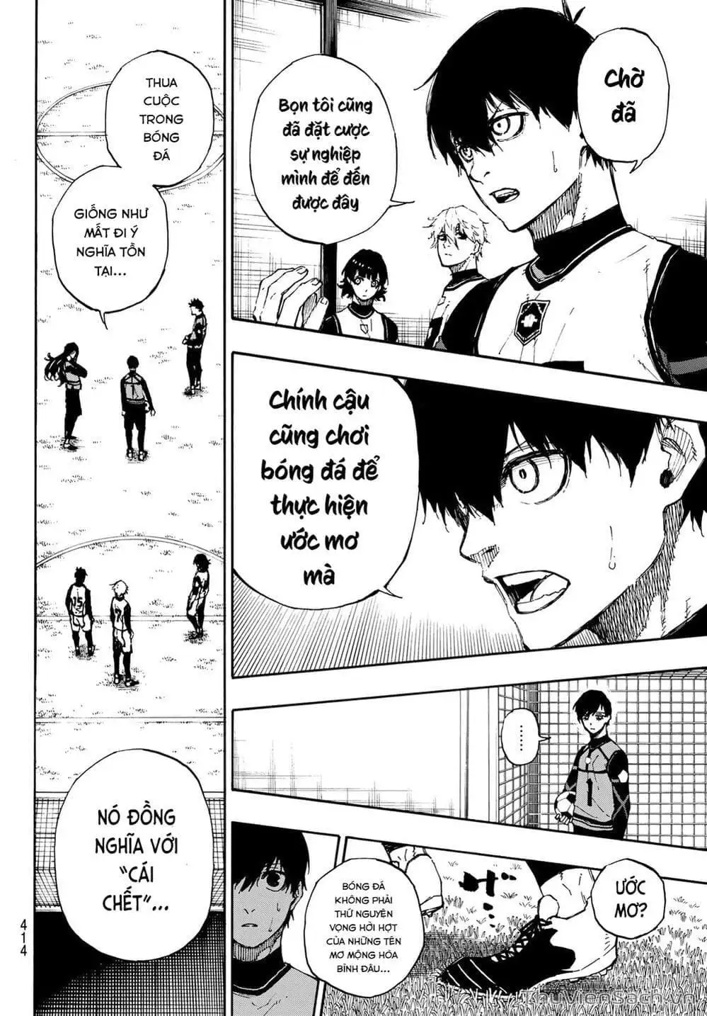 Truyện Tranh Tiền Đạo Số 1 - Blue Lock trang 5