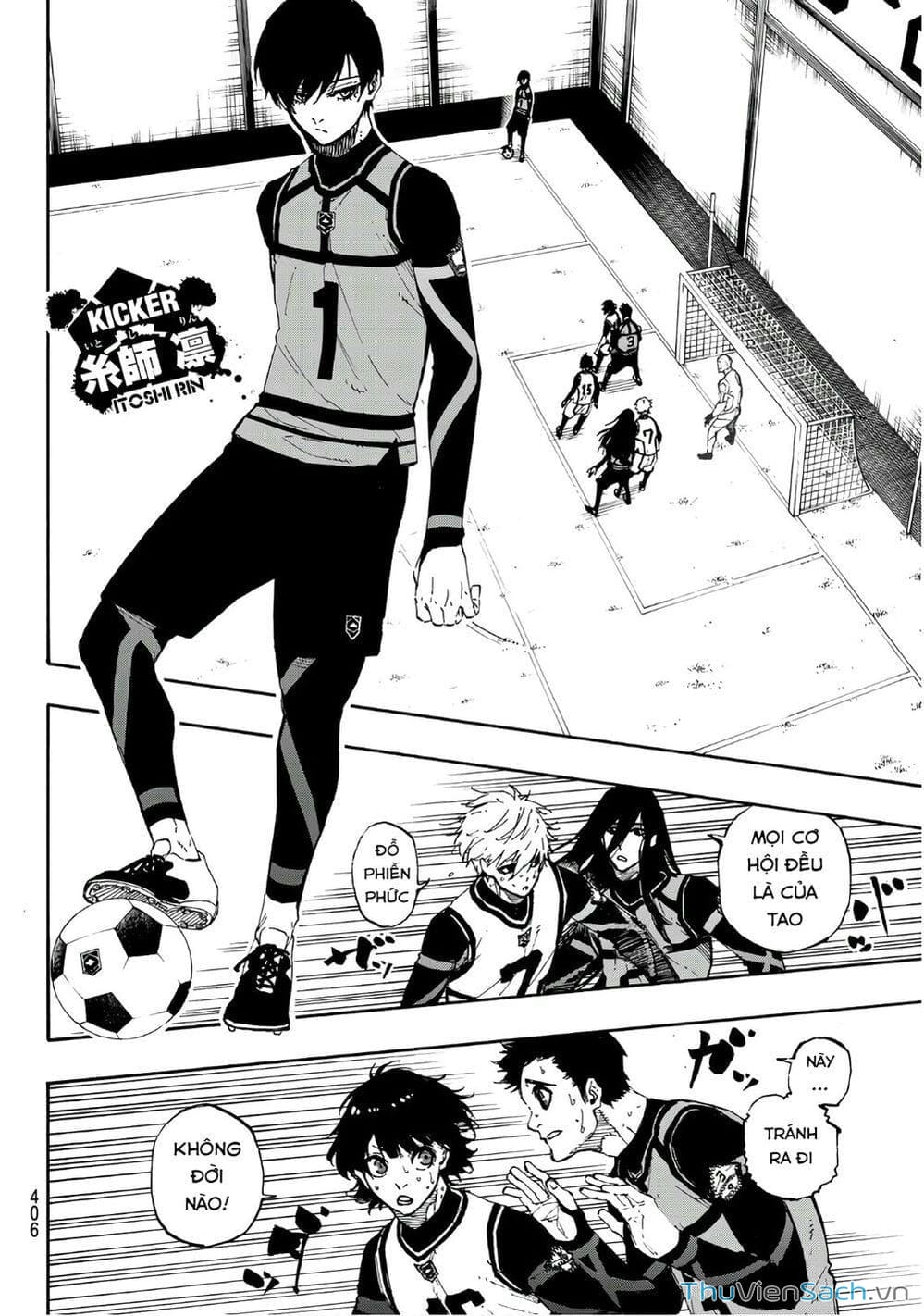 Truyện Tranh Tiền Đạo Số 1 - Blue Lock trang 6